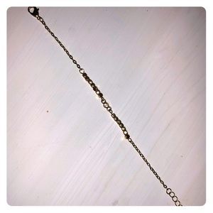 Golden Beaded Bracelet